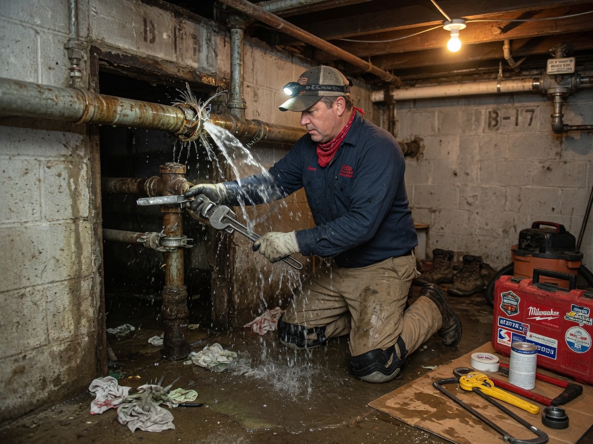 Broken Pipe Plumber in Norristown, PA