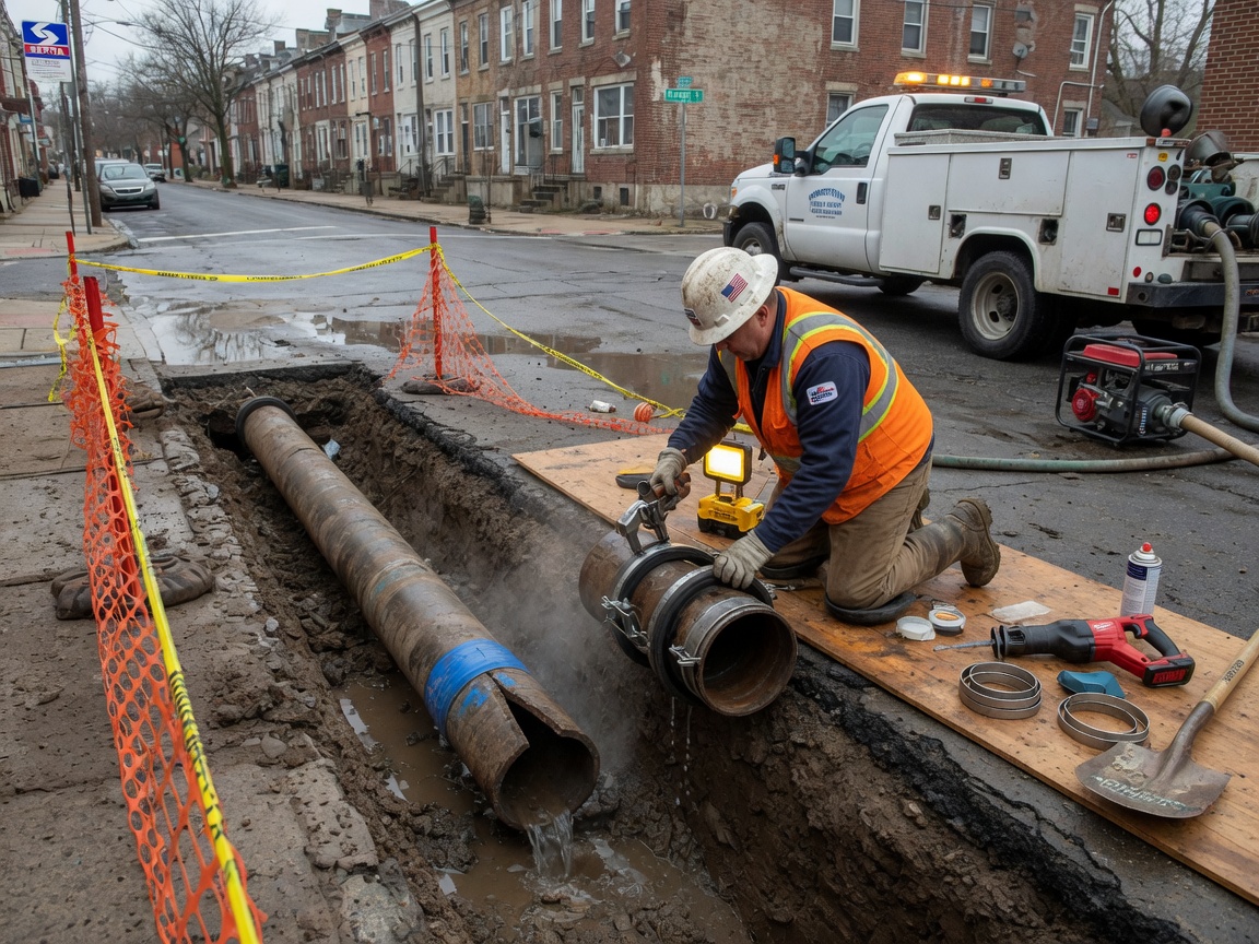 Burst Pipe Repair in Stony Creek