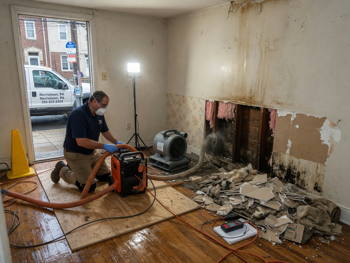 Burst Pipe Repair in Elmwood Park